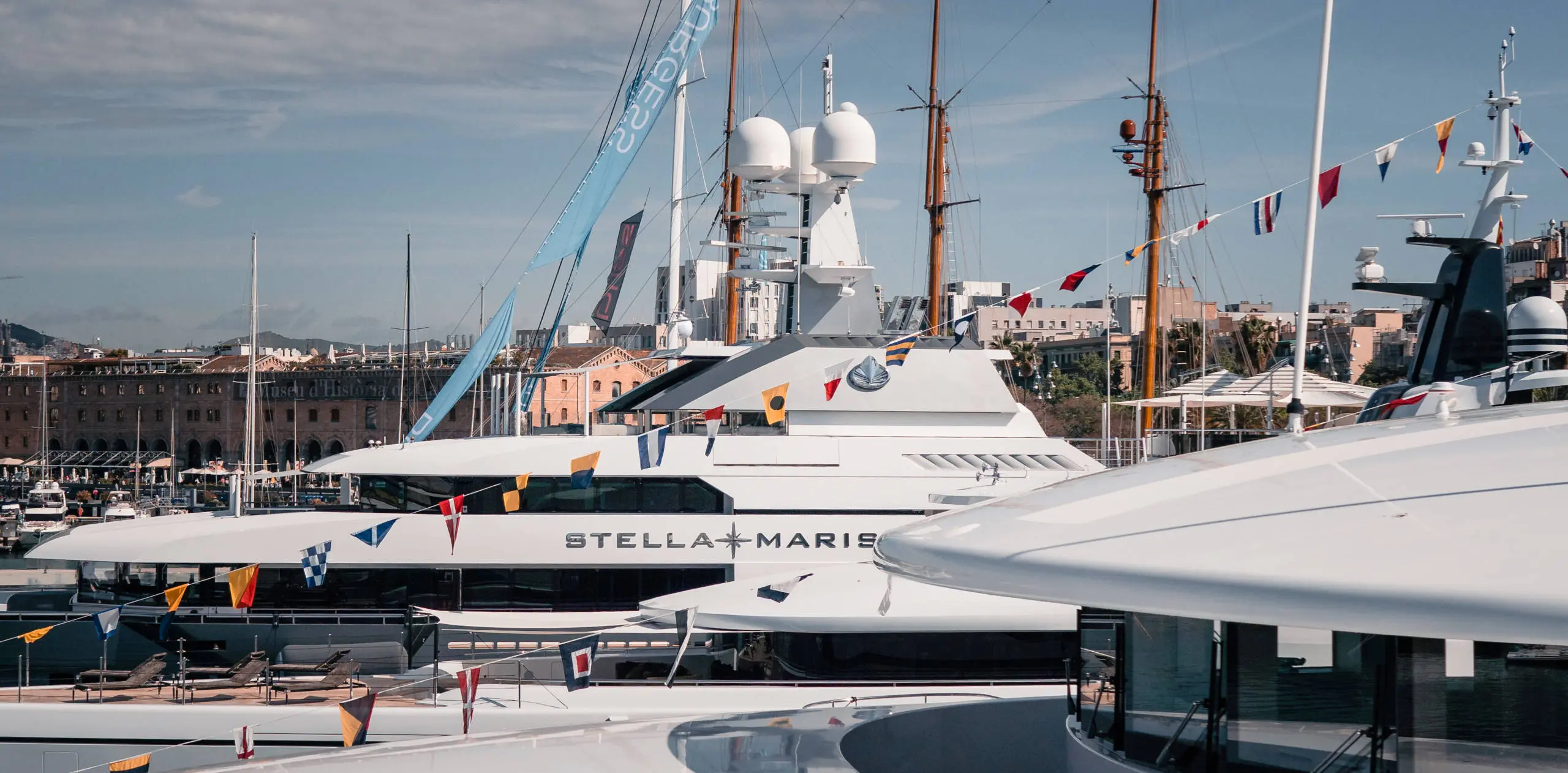 Marina Port Vell &ndash; MYBA Charter Show &ndash; M/Y Stella Maris