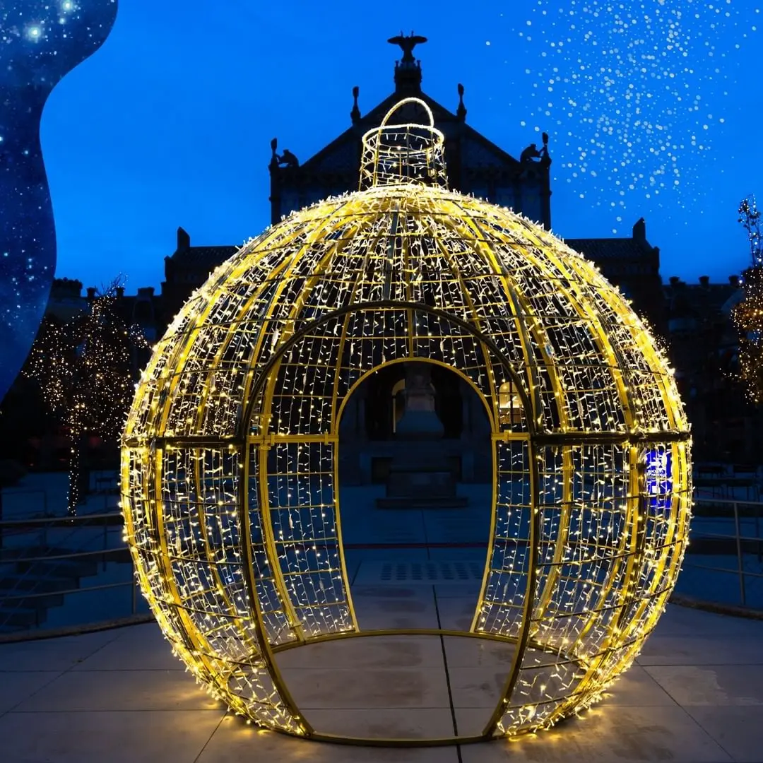Sant pau lights – Barcelona Christmas