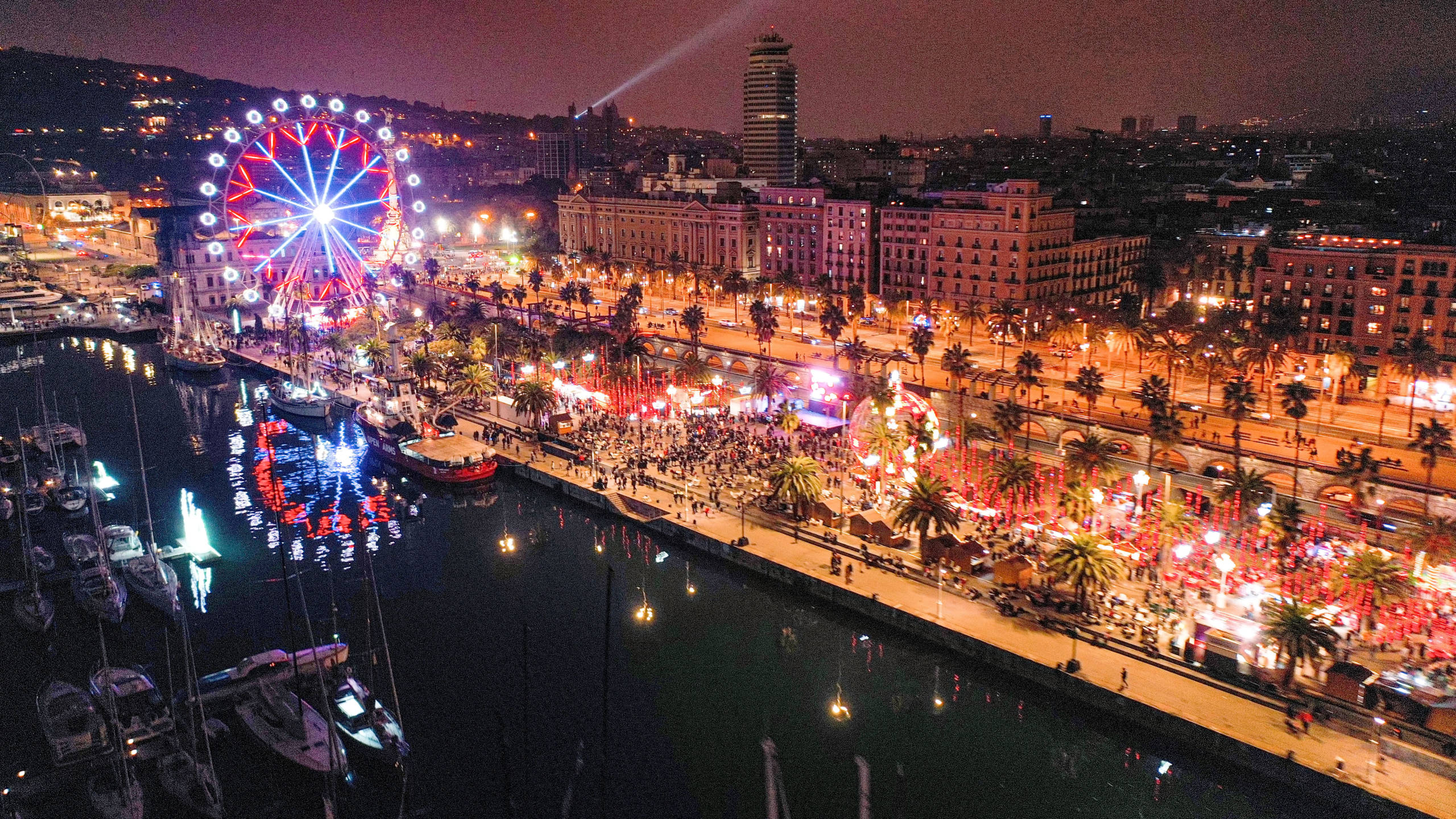 Marina Port Vell – Christmas Port Vell – Barcelona Christmas