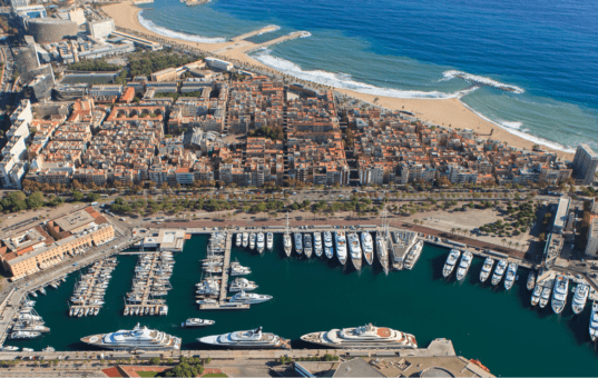Marina Port Vell Barcelona - Superyacht Technology Show